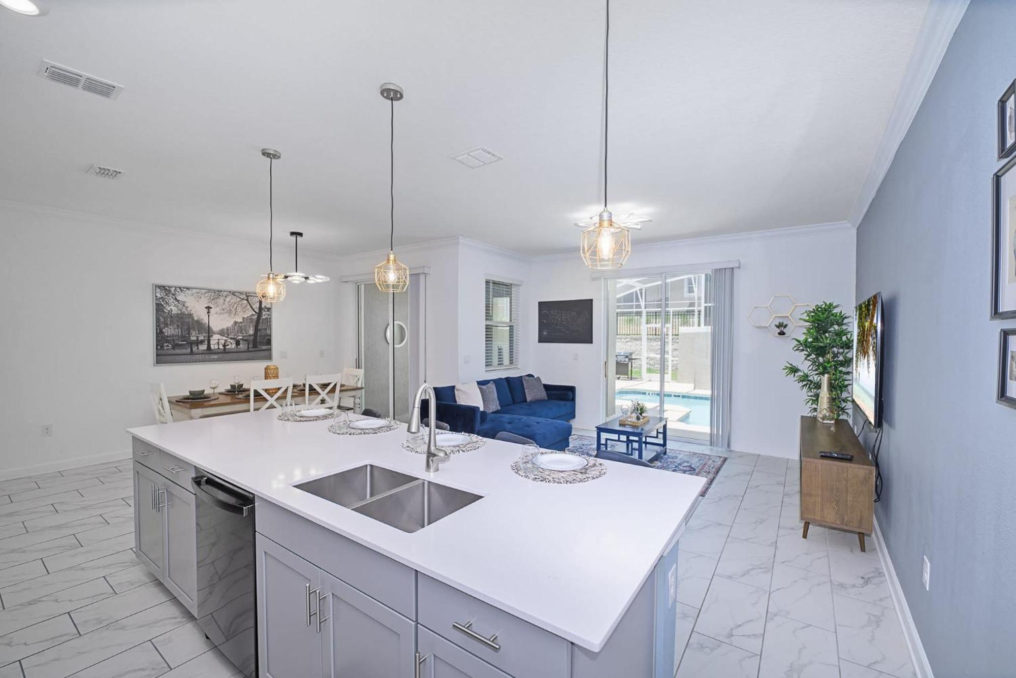 Upstay - Championsgate Home W Private Pool & Bbq Кисими Екстериор снимка